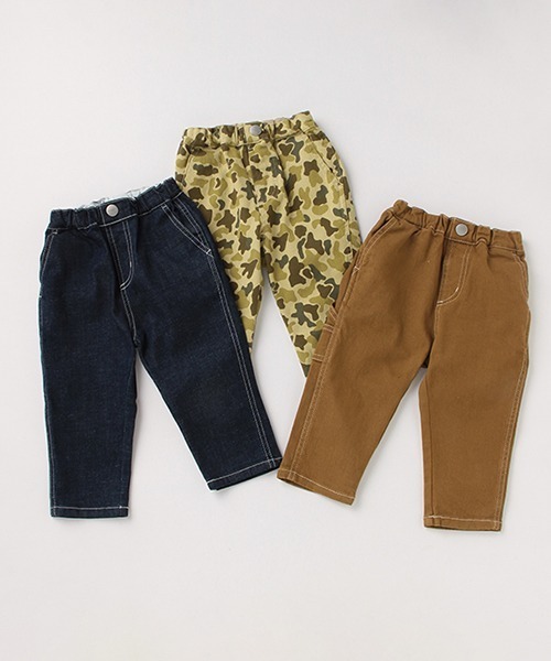 petit main（プティマイン）の「ペインターパンツ「ストレッチパンツ」（その他パンツ・キッズ・ネイビー/カーキ/キャメル・80ｃｍ/90cm/110cm/100cm/120cm/130cm）」の14枚目の写真