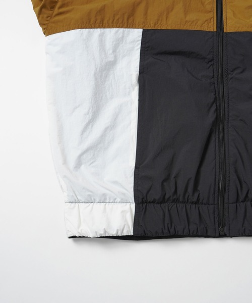 X-girl（エックスガール）の「REVERSIBLE JERSEY JACKET（ナイロンジャケット・レディース・ブラック/ベージュ/グリーン・S/M）」の18枚目の写真