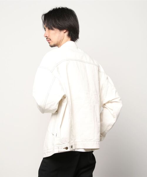 Re:room（リルーム）の「ヴィンテージビッグホワイトデニムジャケット