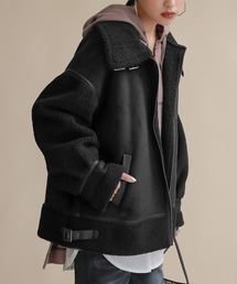 osharewalker | 『配色パイピング異素材ジャケット』(その他アウター)