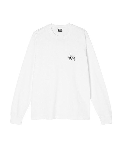STUSSY（ステューシー）の「Basic Stussy Ls Tee（Tシャツ/カットソー・メンズ・ホワイト/ネイビー/ブラック/イエロー系その他/ブルー系その他・LARGE/SMALL/X-LARGE/MEDIUM）」の10枚目の写真