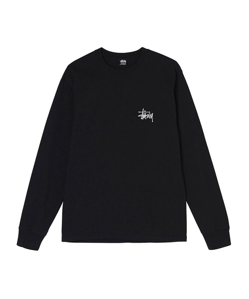 STUSSY（ステューシー）の「Basic Stussy Ls Tee（Tシャツ/カットソー・メンズ・ホワイト/ネイビー/ブラック/イエロー系その他/ブルー系その他・LARGE/SMALL/X-LARGE/MEDIUM）」の7枚目の写真