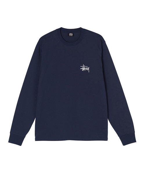 STUSSY（ステューシー）の「Basic Stussy Ls Tee（Tシャツ/カットソー・メンズ・ホワイト/ネイビー/ブラック/イエロー系その他/ブルー系その他・LARGE/SMALL/X-LARGE/MEDIUM）」の8枚目の写真
