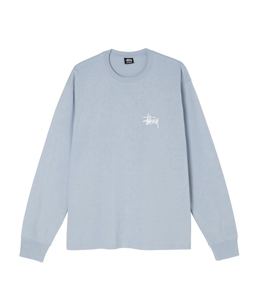 STUSSY（ステューシー）の「Basic Stussy Ls Tee（Tシャツ/カットソー・メンズ・ホワイト/ネイビー/ブラック/イエロー系その他/ブルー系その他・LARGE/SMALL/X-LARGE/MEDIUM）」の9枚目の写真