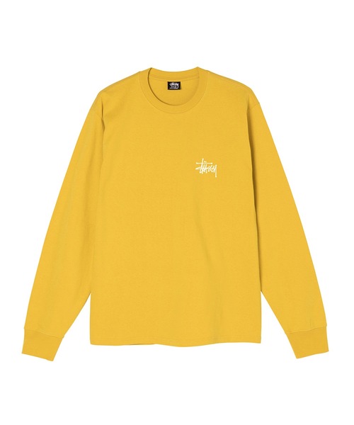 STUSSY（ステューシー）の「Basic Stussy Ls Tee（Tシャツ/カットソー・メンズ・ホワイト/ネイビー/ブラック/イエロー系その他/ブルー系その他・LARGE/SMALL/X-LARGE/MEDIUM）」の6枚目の写真