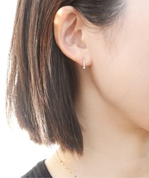 anq.（アンク）の「「anq.」K10・ダイヤモンド グラデーションピアス（ピアス（両耳用））」