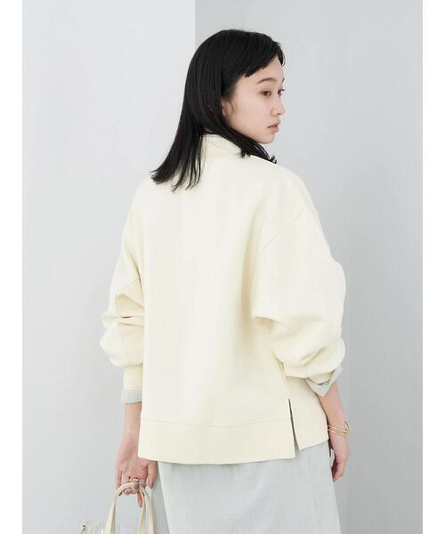 セール】裏起毛モックネックプルオーバー*（スウェット）｜earth