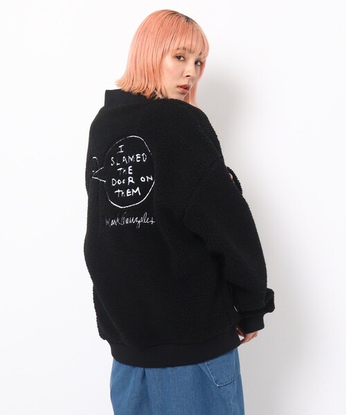 セール】MARK GONZALES マークゴンザレス ボアMA-1ジップブルゾン ...