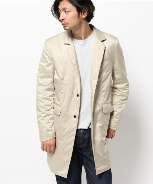 OUTLET(アウトレット)の「【Ciaopanic】CHESTERCOAT(チェスターコート・メンズ・ベージュ/ネイビー・LARGE/MEDIUM)」の6枚目の写真