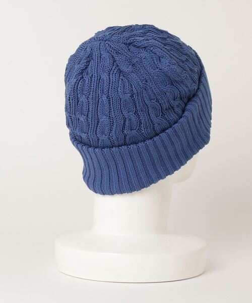 STORAMA(ストラマ)の「【SAMVA】Summer Knit Cap(ニットキャップ/ビーニー・レディース・ブラック/ブルー・FREE)」の3枚目の写真