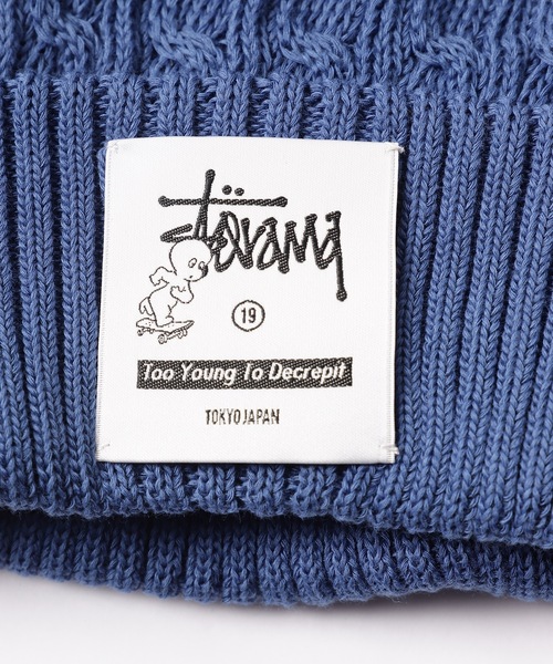 STORAMA(ストラマ)の「【SAMVA】Summer Knit Cap(ニットキャップ/ビーニー・レディース・ブラック/ブルー・FREE)」の6枚目の写真