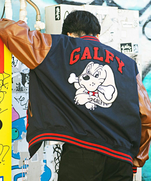 セール Sale Galfy わんわん大学ジャケット スタジャン Galfy ガルフィー のファッション 大seal限定商品 Arenatheatre Net