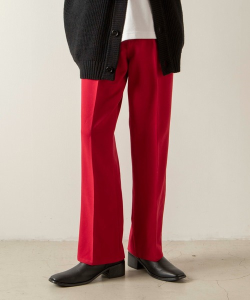 WEGO（ウィゴー）の「WEGO/セミフレアスラックス（スラックス・メンズ・ライトグレー/ロイヤルブルー/アイボリー/グリーン/ブラック/レッド/グレー・LARGE/SMALL/MEDIUM）」の7枚目の写真