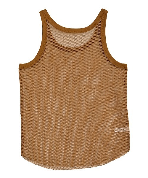 Ameri(アメリ)の「MESH MINIMAL TANK TOP(タンクトップ・レディース・ホワイト/ブラック/ブラウン/ブルー・FREE)」の16枚目の写真