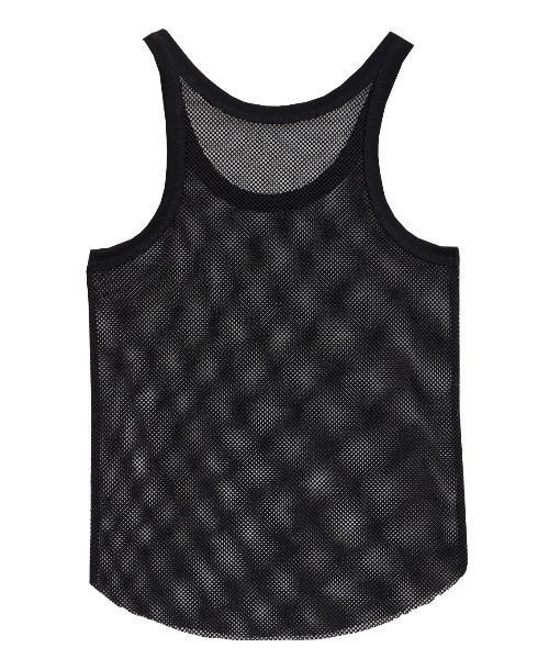 Ameri(アメリ)の「MESH MINIMAL TANK TOP(タンクトップ・レディース・ホワイト/ブラック/ブラウン/ブルー・FREE)」の22枚目の写真