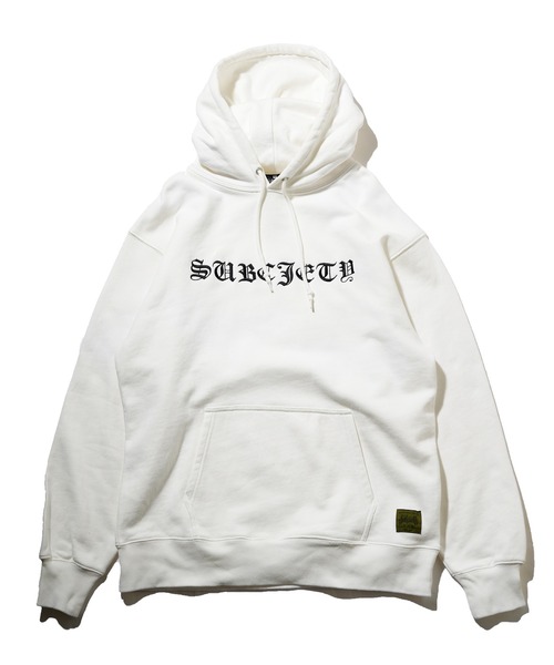 Subciety(サブサエティ)の「EMBROIDERY PARKA(パーカー・メンズ・グレー/ブラック/ブラック×ブラック/ホワイト・LARGE/X-LARGE/MEDIUM/XX-LARGE/SMALL)」の7枚目の写真