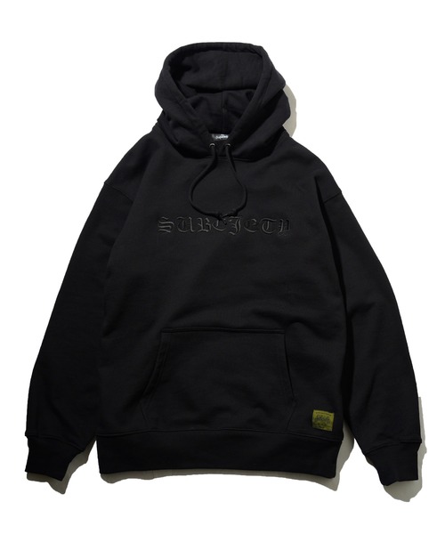 Subciety(サブサエティ)の「EMBROIDERY PARKA(パーカー・メンズ・グレー/ブラック/ブラック×ブラック/ホワイト・LARGE/X-LARGE/MEDIUM/XX-LARGE/SMALL)」の5枚目の写真