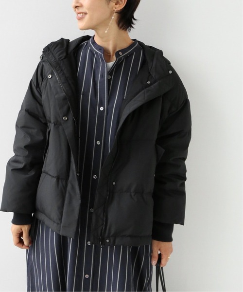 JOURNAL STANDARD relume（ジャーナルスタンダード　レリューム）の「【ALLIED】2WAYレイヤードダウン◆（ダウンジャケット/コート・レディース・ブラック/アイボリー/ブルー系その他・36/38）」の3枚目の写真