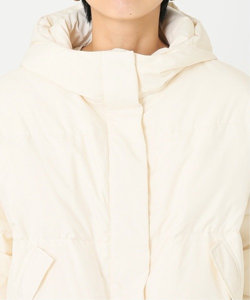 JOURNAL STANDARD relume（ジャーナルスタンダード　レリューム）の「【ALLIED】2WAYレイヤードダウン◆（ダウンジャケット/コート・レディース・ブラック/アイボリー/ブルー系その他・36/38）」の11枚目の写真