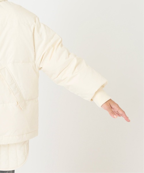 JOURNAL STANDARD relume（ジャーナルスタンダード　レリューム）の「【ALLIED】2WAYレイヤードダウン◆（ダウンジャケット/コート・レディース・ブラック/アイボリー/ブルー系その他・36/38）」の15枚目の写真