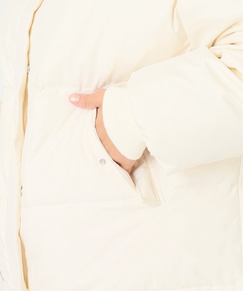 JOURNAL STANDARD relume（ジャーナルスタンダード　レリューム）の「【ALLIED】2WAYレイヤードダウン◆（ダウンジャケット/コート・レディース・ブラック/アイボリー/ブルー系その他・36/38）」の17枚目の写真