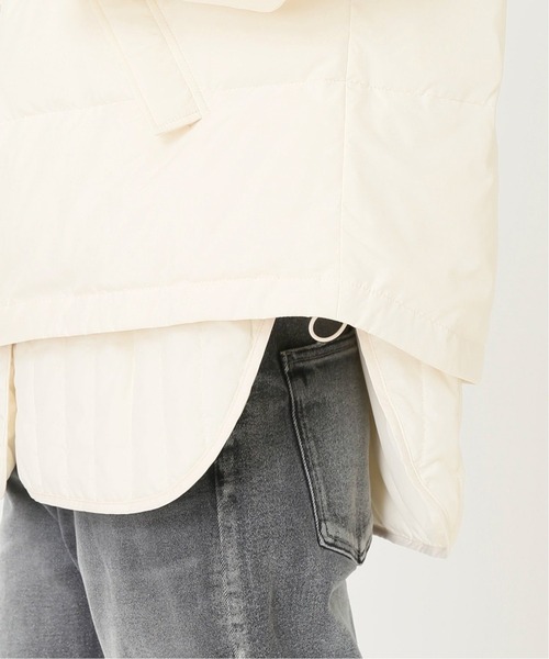 JOURNAL STANDARD relume（ジャーナルスタンダード　レリューム）の「【ALLIED】2WAYレイヤードダウン◆（ダウンジャケット/コート・レディース・ブラック/アイボリー/ブルー系その他・36/38）」の18枚目の写真