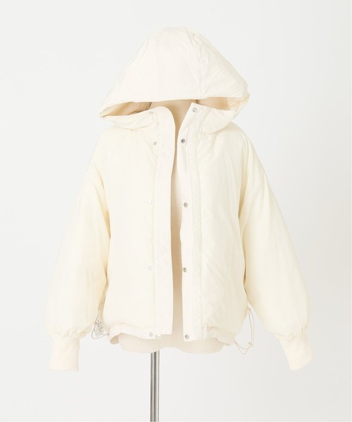 JOURNAL STANDARD relume（ジャーナルスタンダード　レリューム）の「【ALLIED】2WAYレイヤードダウン◆（ダウンジャケット/コート・レディース・ブラック/アイボリー/ブルー系その他・36/38）」の22枚目の写真