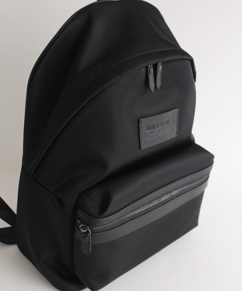 AVIREX（アヴィレックス）の「【直営店限定】LEATHER CONTRAST RUCK/ レザーコントラストリュック（バックパック/リュック・レディース・ブラック・FREE）」の3枚目の写真