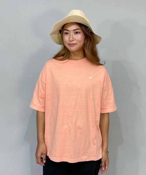 BILLABONG（ビラボン）の「BILLABONG/ビラボン  ビッグシルエット  バックプリントロゴTシャツ   BC013-214（Tシャツ/カットソー・レディース・ブラック/オレンジ/ブルー/ホワイト・L/M）」の22枚目の写真