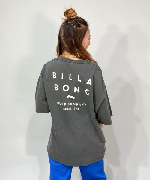 BILLABONG（ビラボン）の「BILLABONG/ビラボン  ビッグシルエット  バックプリントロゴTシャツ   BC013-214（Tシャツ/カットソー・レディース・ブラック/オレンジ/ブルー/ホワイト・L/M）」の11枚目の写真