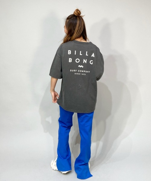 BILLABONG（ビラボン）の「BILLABONG/ビラボン  ビッグシルエット  バックプリントロゴTシャツ   BC013-214（Tシャツ/カットソー・レディース・ブラック/オレンジ/ブルー/ホワイト・L/M）」の13枚目の写真