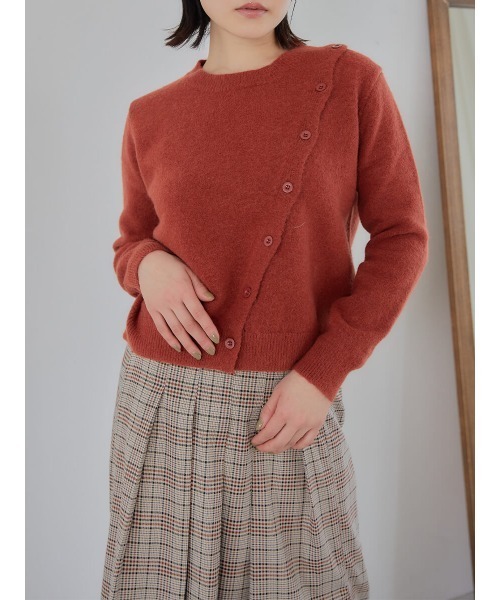 Ayla(アイラ)の「long check skirt(スカート・レディース・アッシュブラウン・FREE)」の8枚目の写真