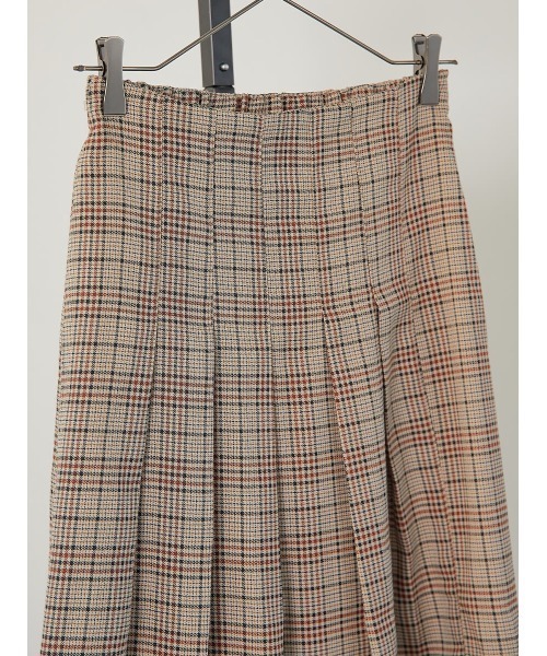Ayla(アイラ)の「long check skirt(スカート・レディース・アッシュブラウン・FREE)」の10枚目の写真
