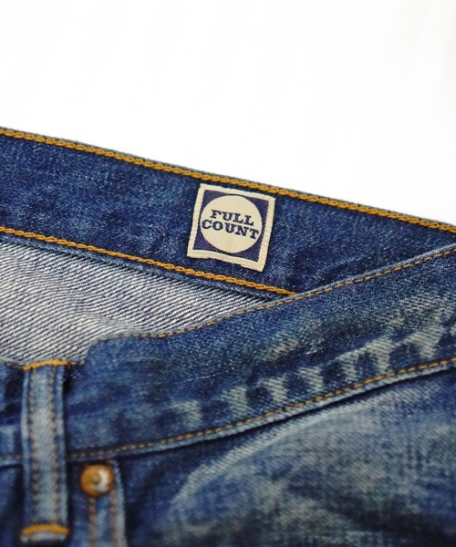 FULLCOUNT（フルカウント）の「FULL COUNT（フルカウント)  1102 Fade Straight Denim（デニムパンツ・メンズ・インディゴブルー・34/32/30）」の13枚目の写真