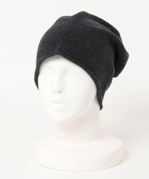 Kopka ACCESSORIES(コプカアクセサリーズ)の「≪kopka≫NeRo Woollen Beanie(ハット・レディース・チャコールグレー/ブラック/ボルドー・FREE)」の3枚目の写真