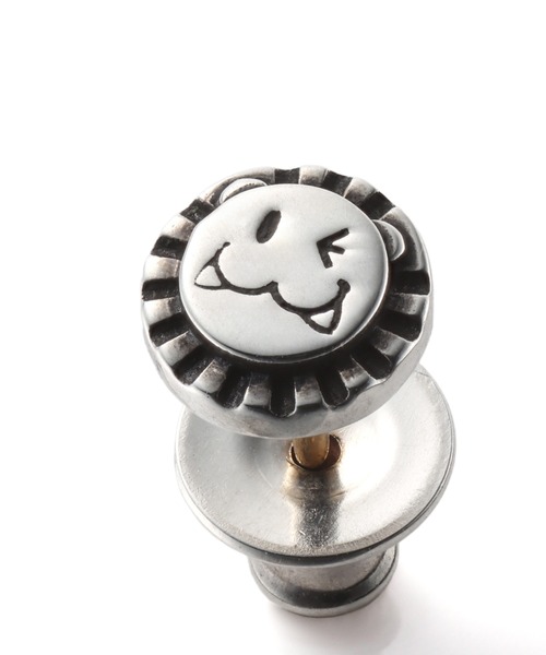 LEO”スタッズピアス(wink)/シルバー925【LION HEART / ライオンハート