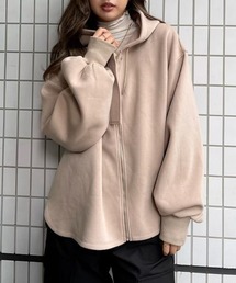 TRUNC | Front Zip Over Hoodie(パーカー)