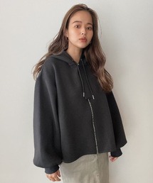 TRUNC | Front Zip Over Hoodie(パーカー)