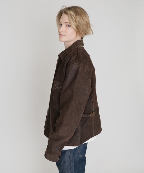 LEVI'S(R) VINTAGE CLOTHING リバーシブルレザージャケット TEAK2
