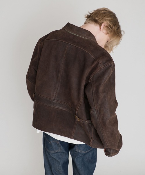 LEVI'S(R) VINTAGE CLOTHING リバーシブルレザージャケット TEAK2