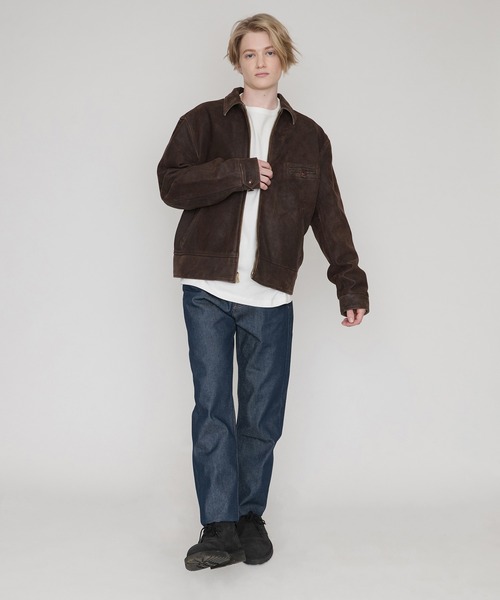 LEVI'S(R) VINTAGE CLOTHING リバーシブルレザージャケット TEAK2