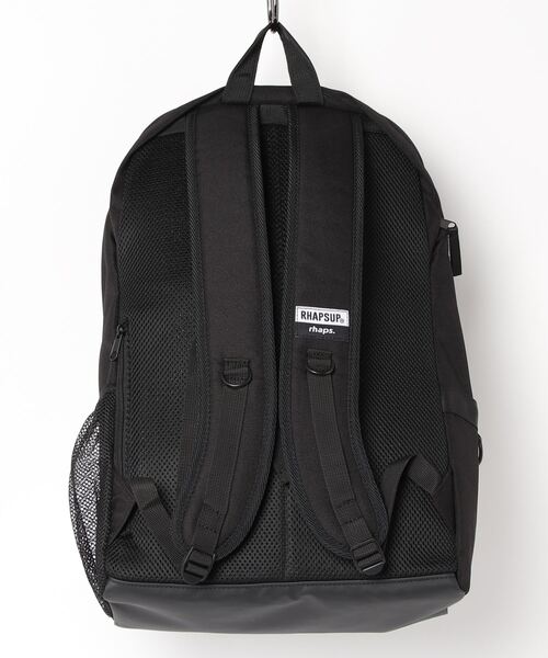 FUNALIVE（ファンアライブ）の「ﾌﾟﾚｰﾝﾌﾞﾗｯｸ3葬式Dﾊﾞｯｸﾊﾟｯｸ（バックパック/リュック・メンズ・ブラック・FREE）」の2枚目の写真