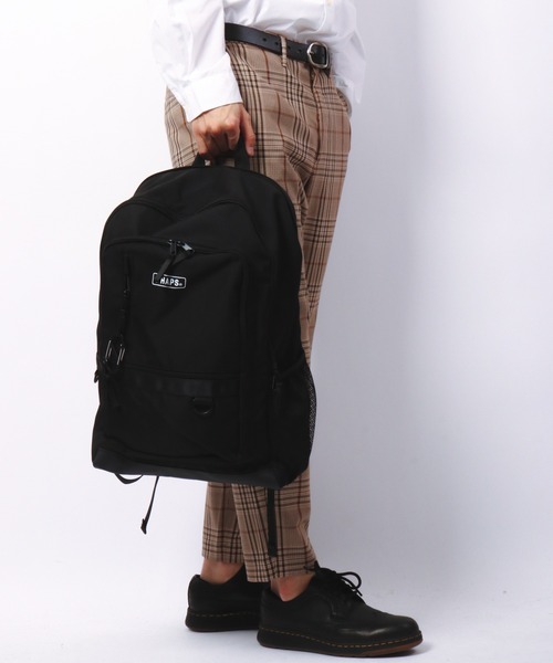 FUNALIVE（ファンアライブ）の「ﾌﾟﾚｰﾝﾌﾞﾗｯｸ3葬式Dﾊﾞｯｸﾊﾟｯｸ（バックパック/リュック・メンズ・ブラック・FREE）」の5枚目の写真