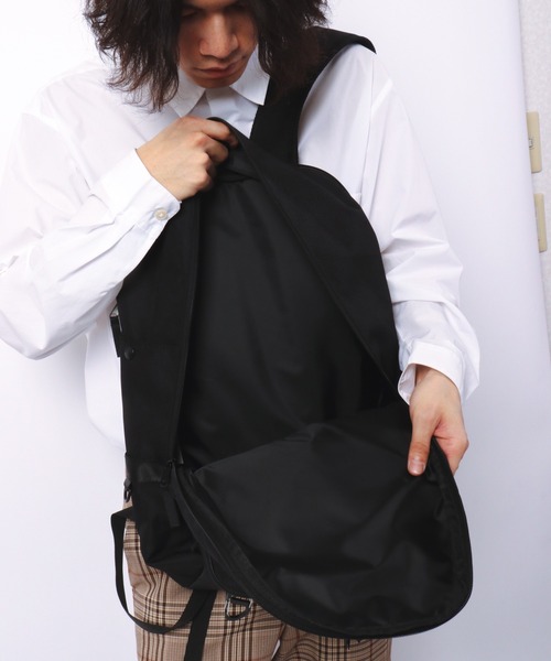 FUNALIVE（ファンアライブ）の「ﾌﾟﾚｰﾝﾌﾞﾗｯｸ3葬式Dﾊﾞｯｸﾊﾟｯｸ（バックパック/リュック・メンズ・ブラック・FREE）」の7枚目の写真