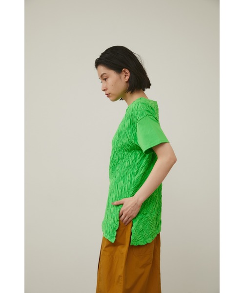 美品◎ ヘリンドットサイ HeRIN.CYE水彩 半袖Tシャツ レディース 緑 美品◎ ヘリンドットサイ HeRIN.CYE水彩 半袖Tシャツ レディース