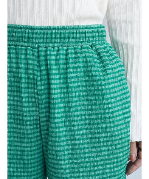 Green　Parks（グリーンパークス）の「シャーリングパンツ（その他パンツ・レディース・グリーン/ブラック・FREE）」の19枚目の写真