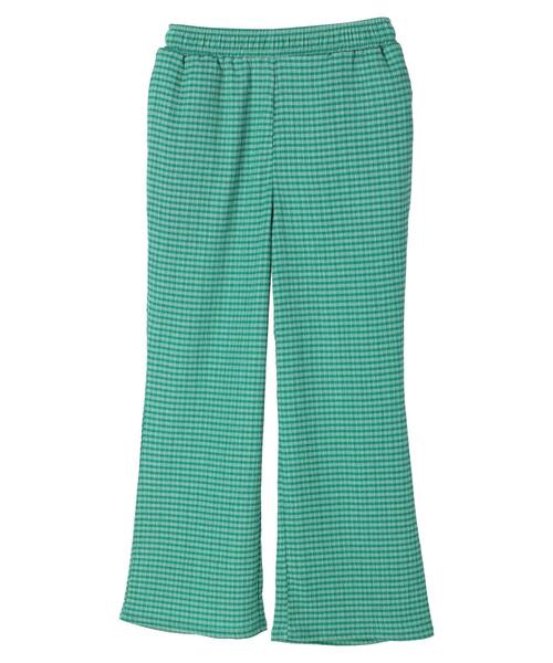 Green　Parks（グリーンパークス）の「シャーリングパンツ（その他パンツ・レディース・グリーン/ブラック・FREE）」の3枚目の写真