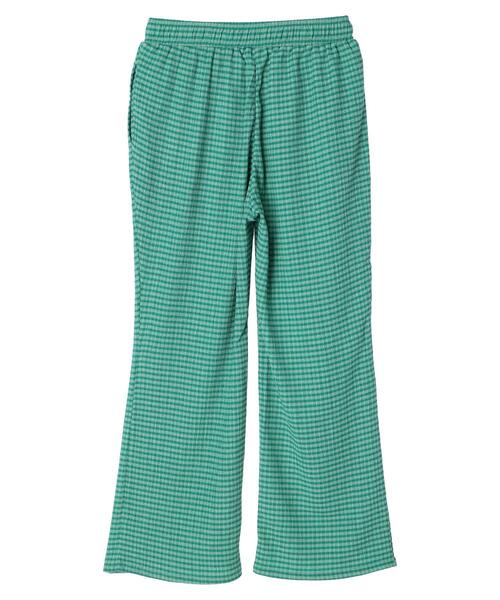 Green　Parks（グリーンパークス）の「シャーリングパンツ（その他パンツ・レディース・グリーン/ブラック・FREE）」の4枚目の写真