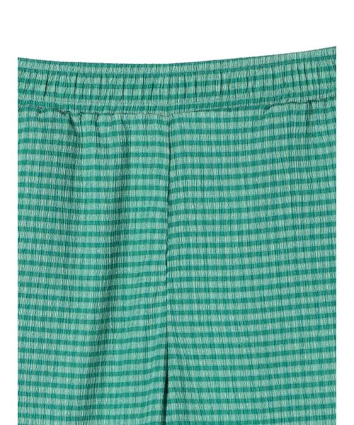 Green　Parks（グリーンパークス）の「シャーリングパンツ（その他パンツ・レディース・グリーン/ブラック・FREE）」の5枚目の写真