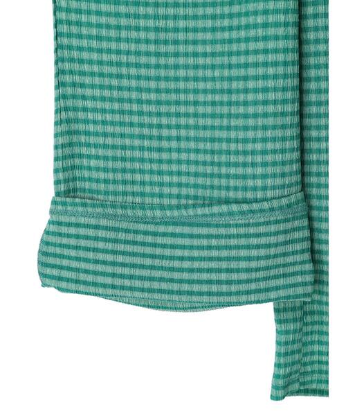 Green　Parks（グリーンパークス）の「シャーリングパンツ（その他パンツ・レディース・グリーン/ブラック・FREE）」の10枚目の写真